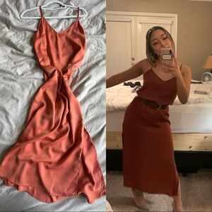 SOLD A New Day (Target) Satin Maxi Dress